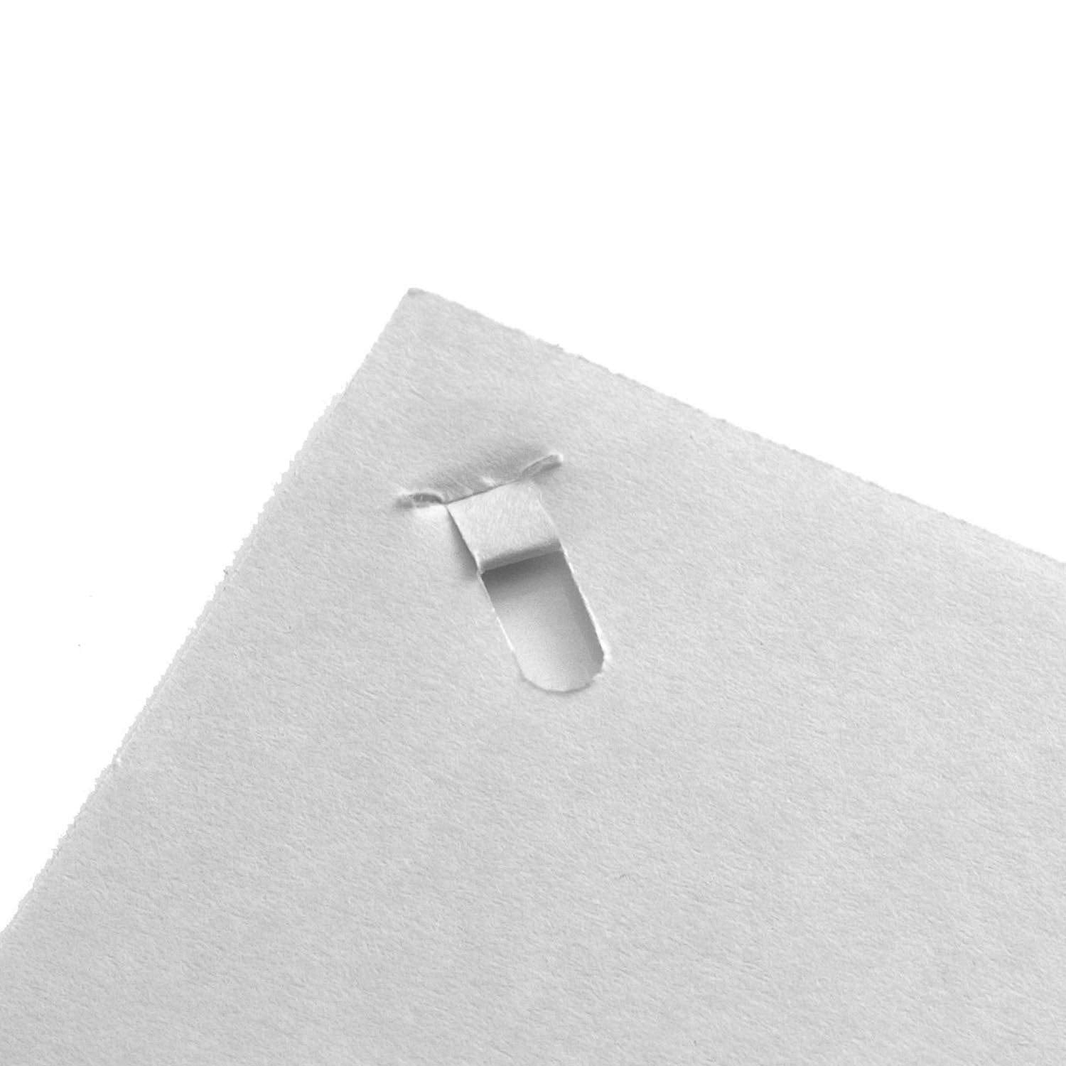 Plus Paper Clinch Compact Staple-Free Stapler, Blue Turquoise