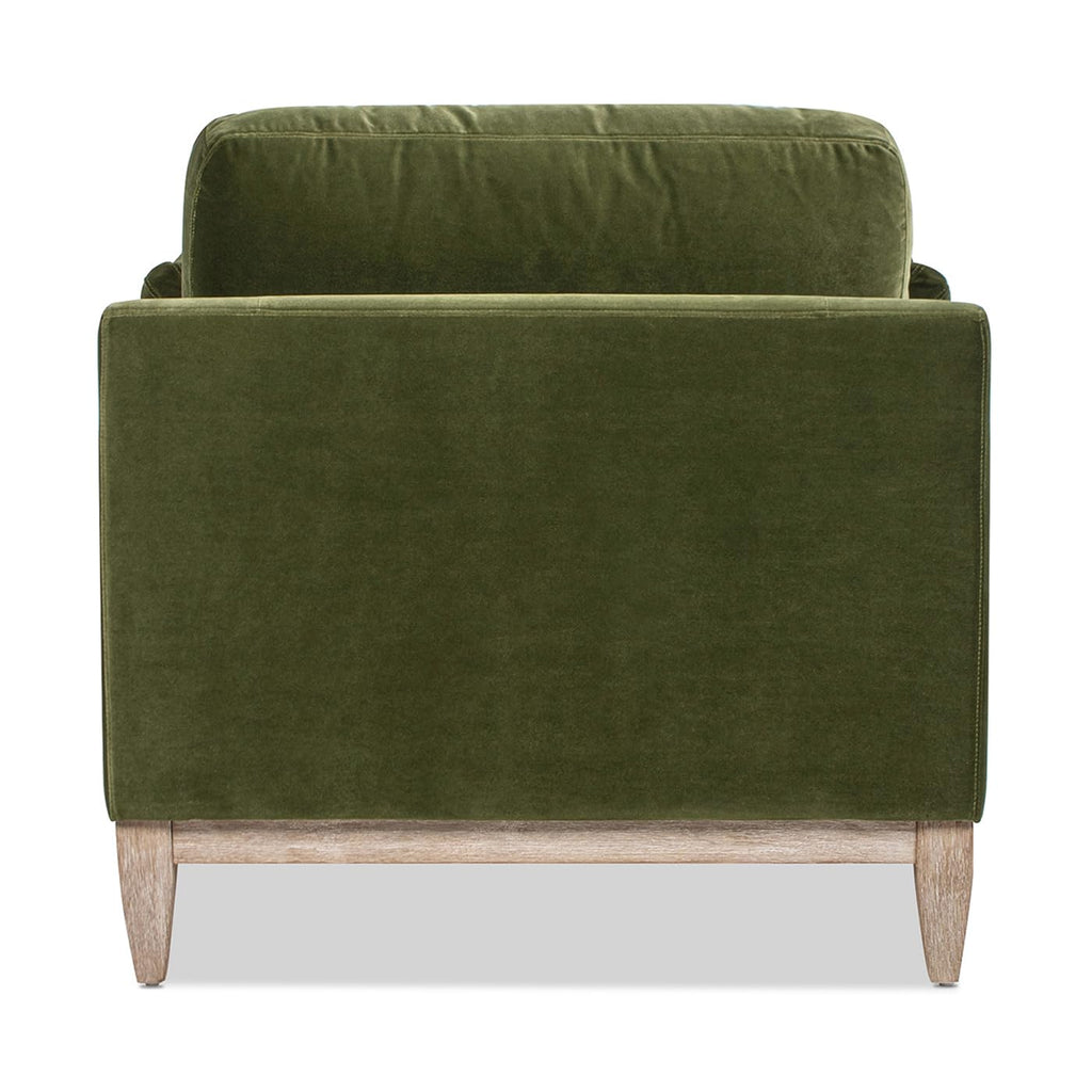 Jennifer Taylor Home Pasadena 36" Wide Modern Farmhouse Accent Arm Chair, Burnt Orange Performance Velvet
