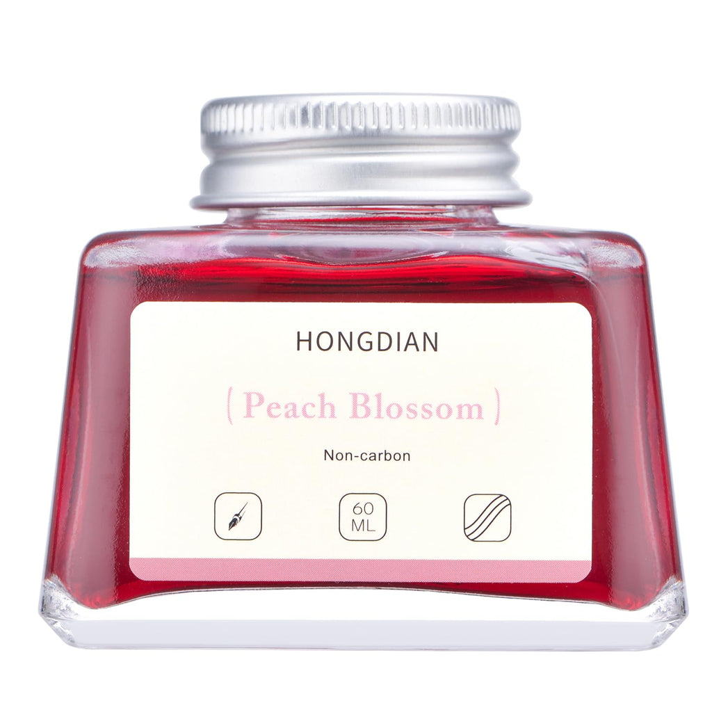 Asvine Hongdian Fountain Pen Bottled Ink Black, 60ml Fountain Pen Bottled Ink, Non Carbon