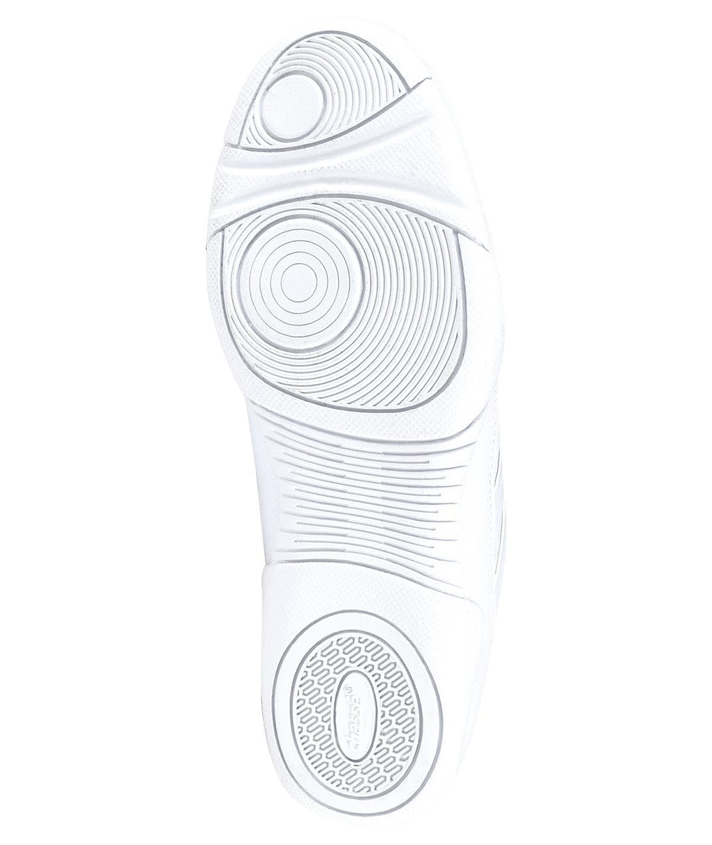 chassé Apex Cheerleading Shoes - White and Black Cheer Shoes for Girls