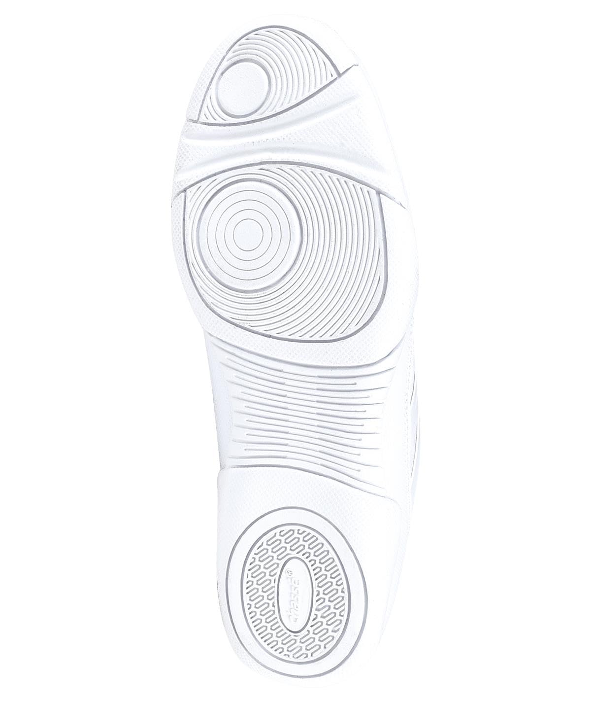 chassé Apex Cheerleading Shoes - White and Black Cheer Shoes for Girls