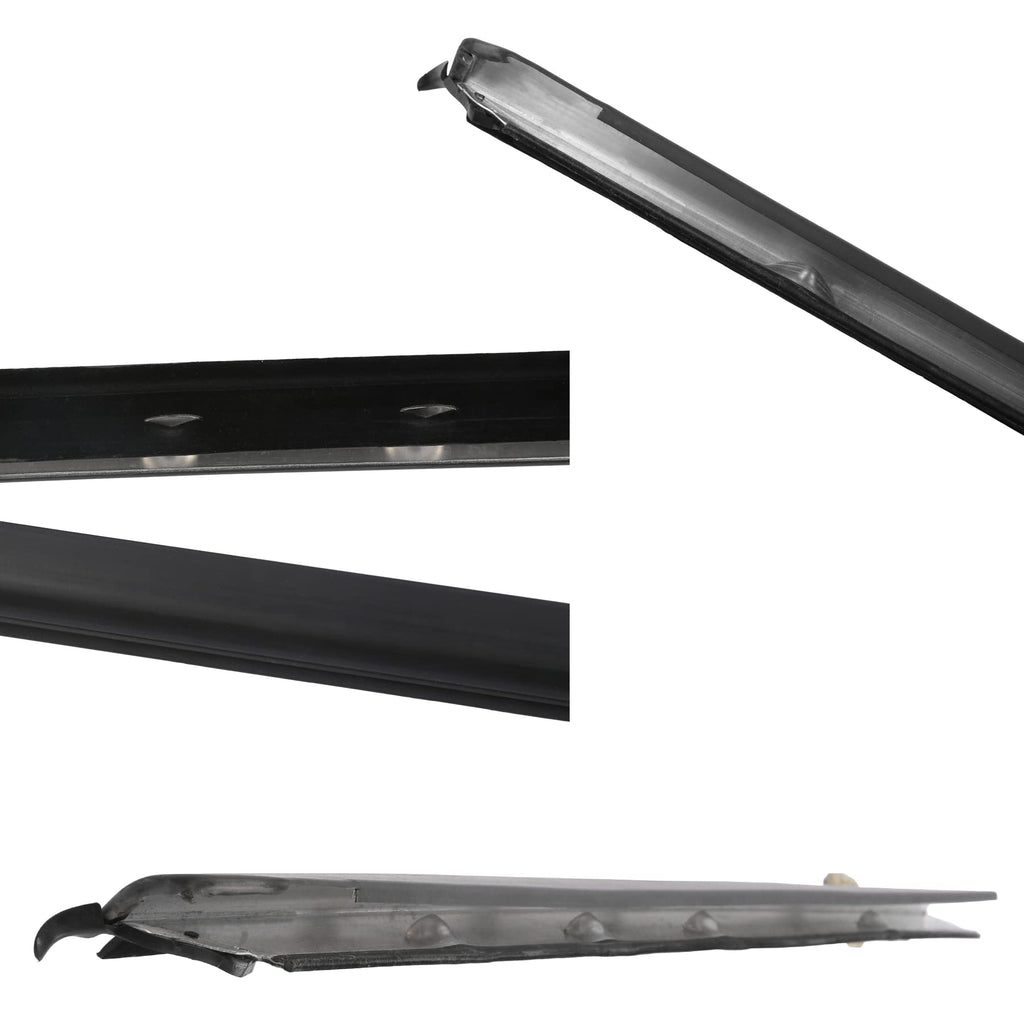 Window Trim Seal, Compatible with 1996-2002 Toyota 4Runner 4-Door, Window Molding Weather Stripping Belt Set, 68161-35010, 68162-35010, 68163-35010, 68164-35010, Door Weatherstrip Rubber Moulding 4PCS