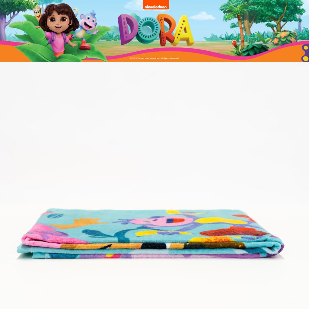 Barney Classic Kids Super Soft Cotton Bath/Pool/Beach Towel, 58 in x 28 in, (Offical Licensed Product) By Franco