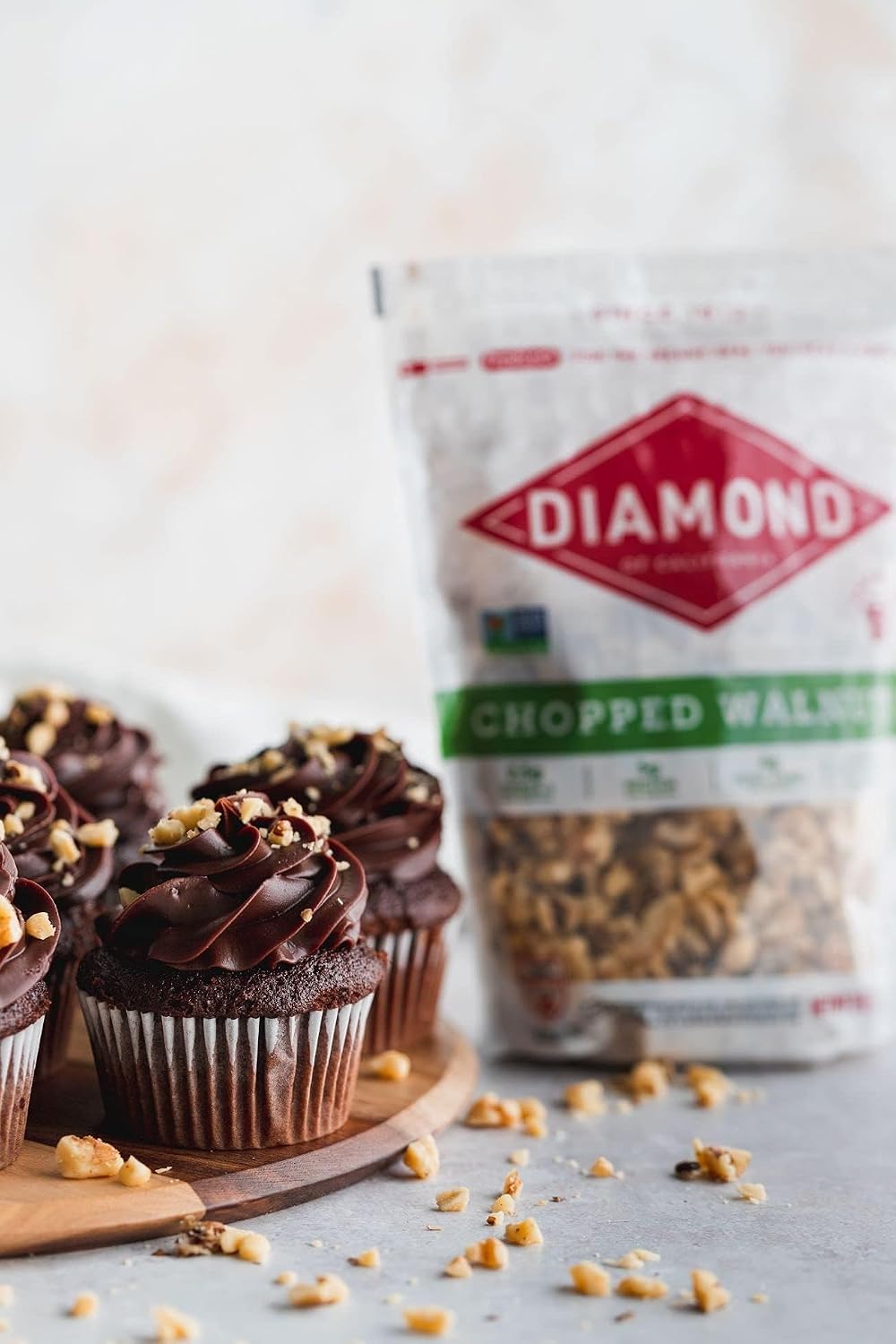 Diamond of California Chopped Walnuts 8 oz