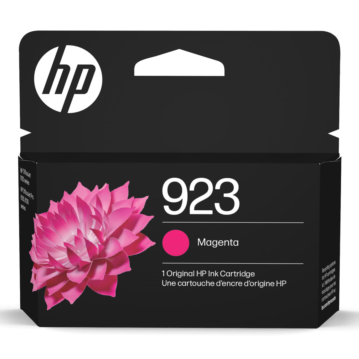 HP 923 Cyan Ink Cartridge | Works with OfficeJet 8120, Pro 8130 Series | 4K0T0LN