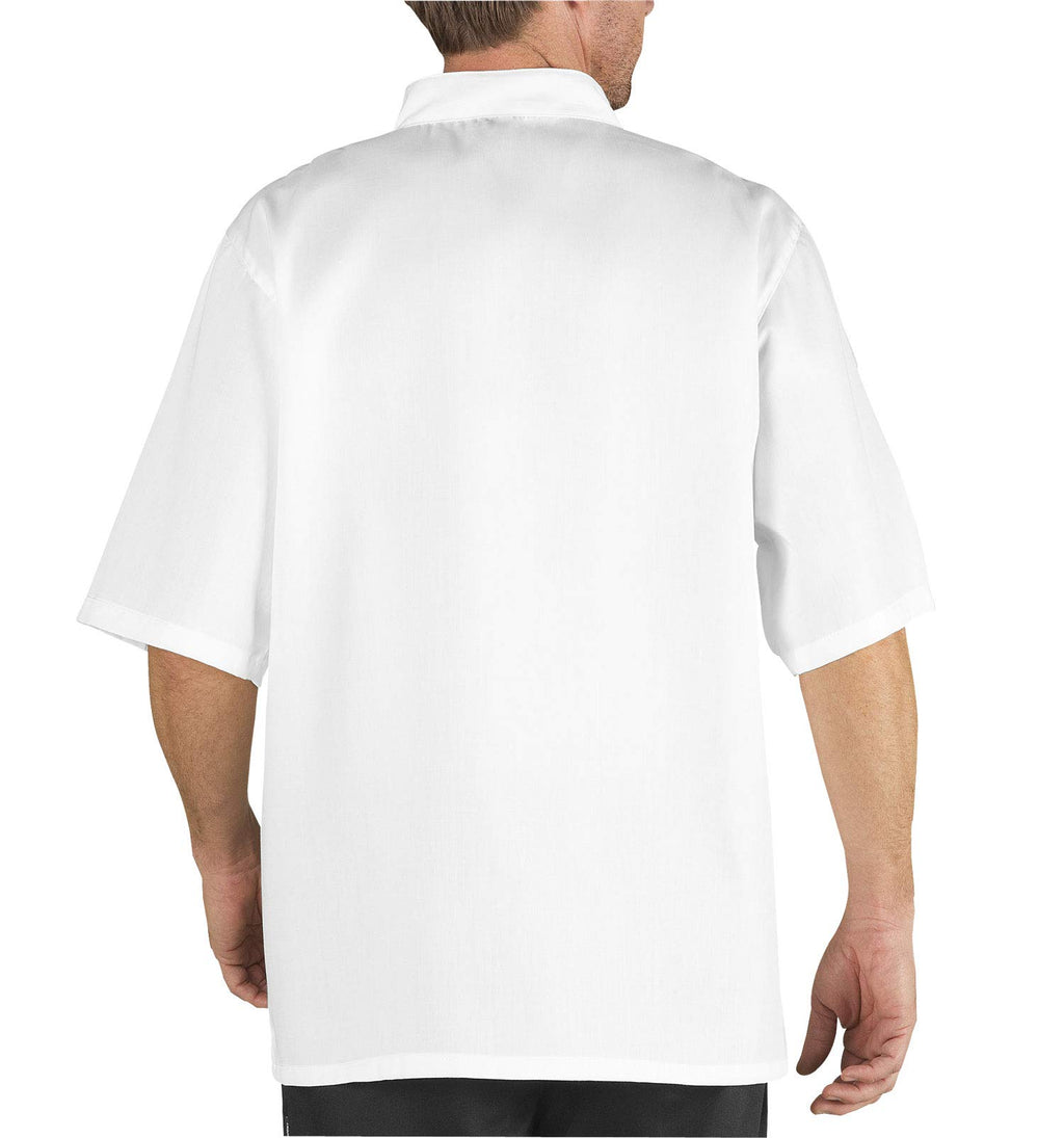 Chef Code Men's Short Sleeve Unisex Classic Chef Coat
