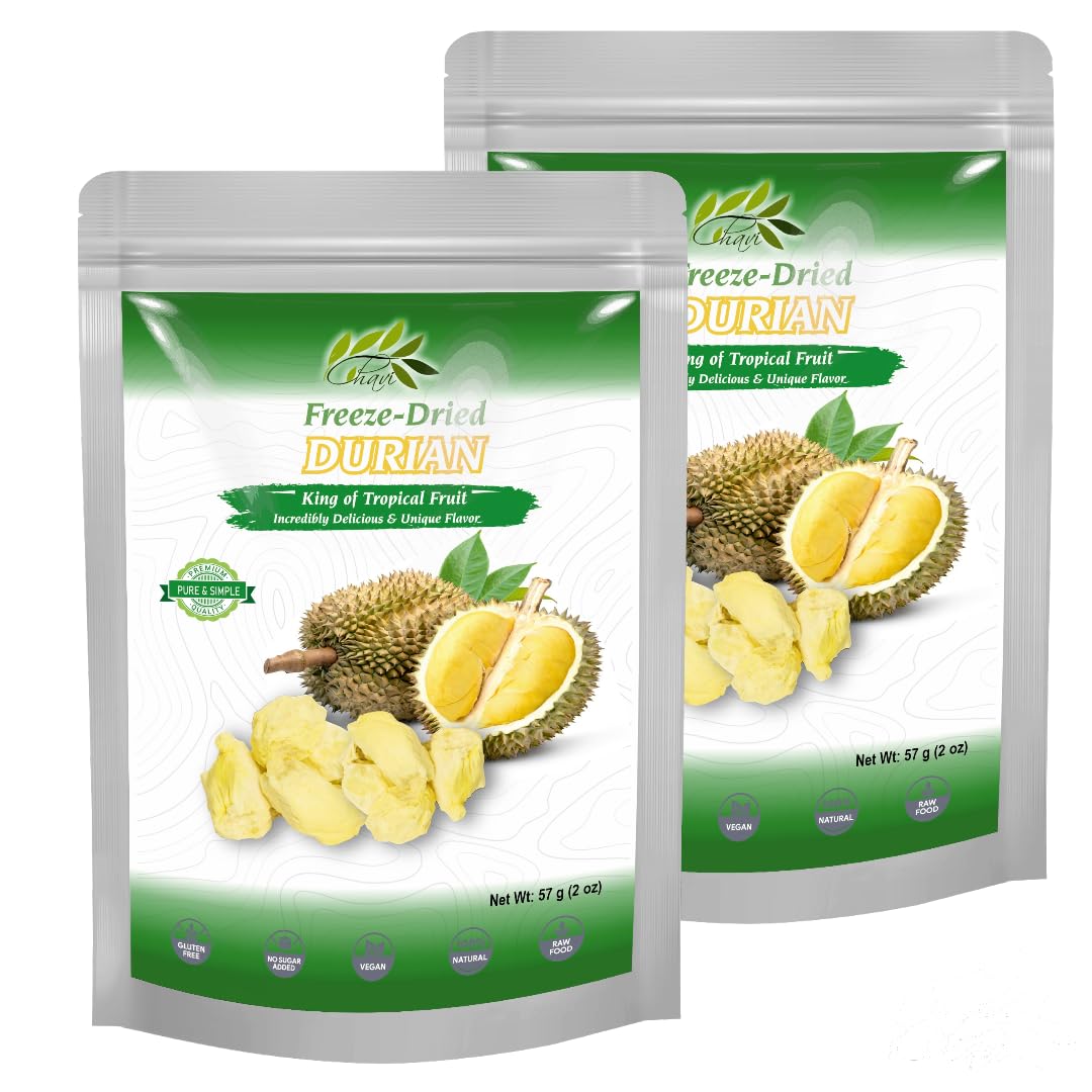 CHAVI Freeze Dried Fruits - Mixed | 6 in 1 | No Added Sugars or Preservatives - Non-GMO, Vegan, Gluten-Free | Gift Box | 230 g | 8.1 oz | 6 Cans
