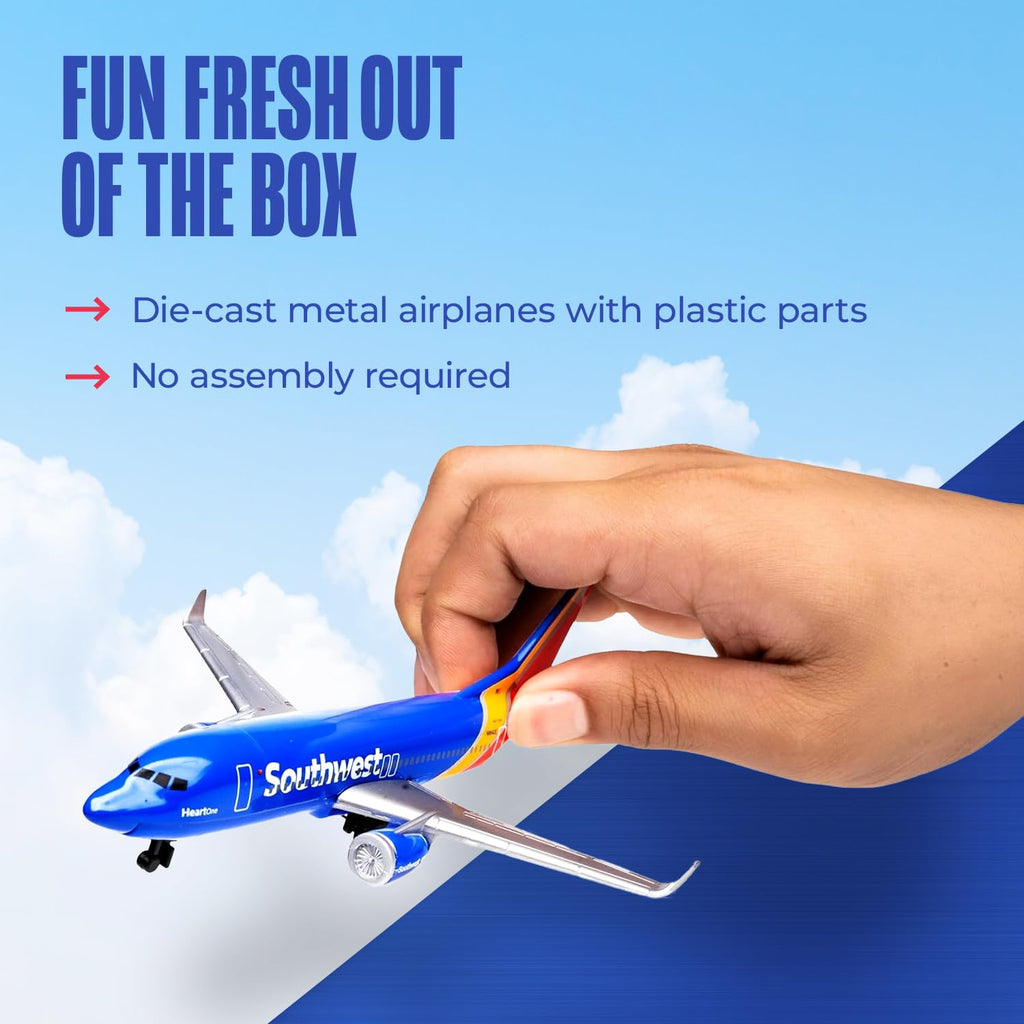 Daron Toy Airplane – Delta Air Lines Airbus A350 – Die-Cast Metal Model Airplane Toy with Plastic Parts for Kids Ages 3+