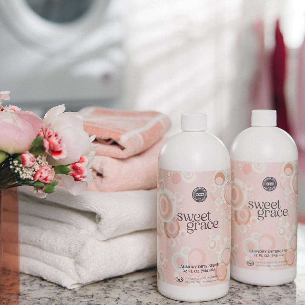 Bridgewater Candle 6oz Highly Scented Luxury Laundry Detergent-Sweet Grace