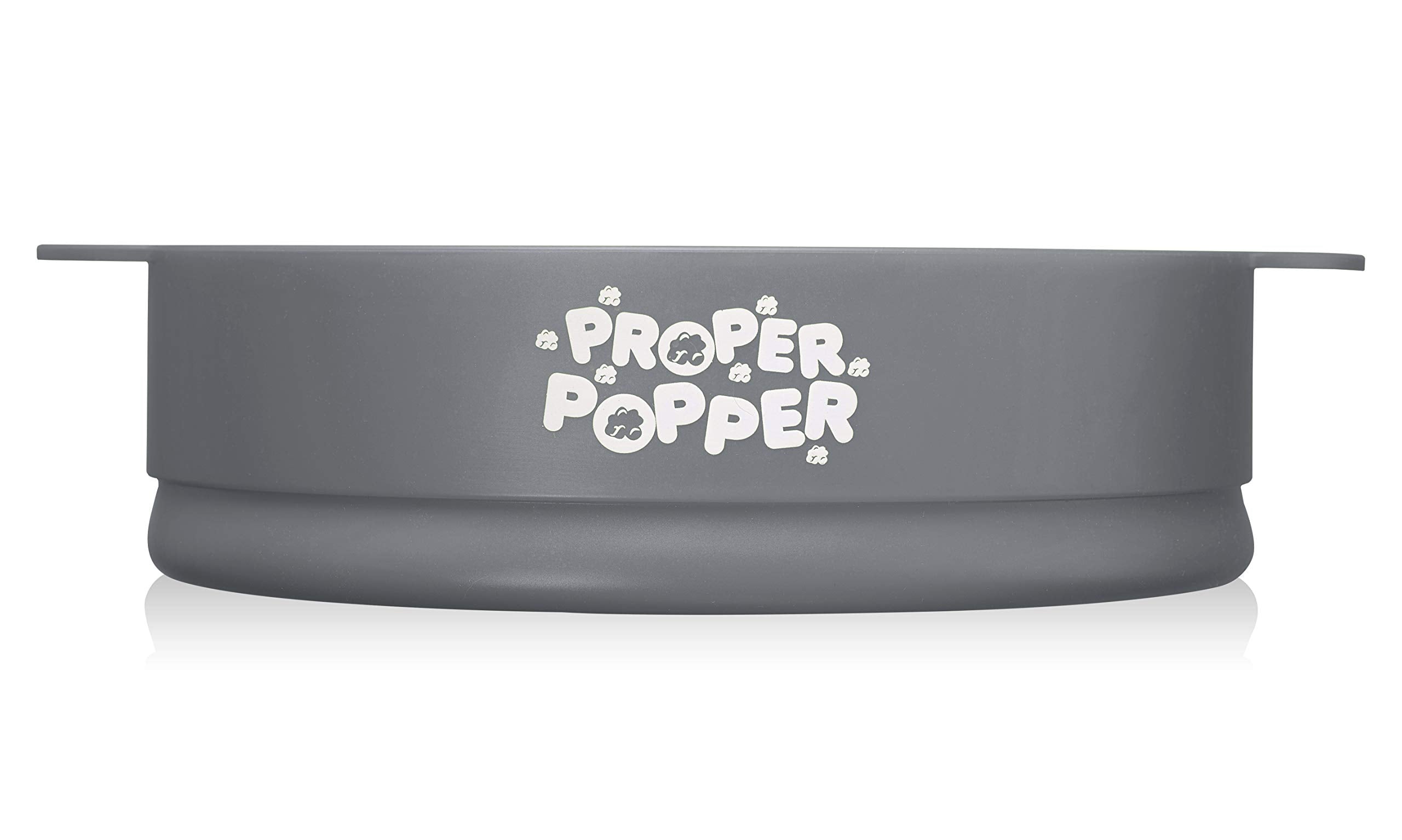 The Original Proper Popper Microwave Popcorn Popper, Silicone Popcorn Maker, Collapsible Bowl BPA Free & Dishwasher Safe - (Aqua)