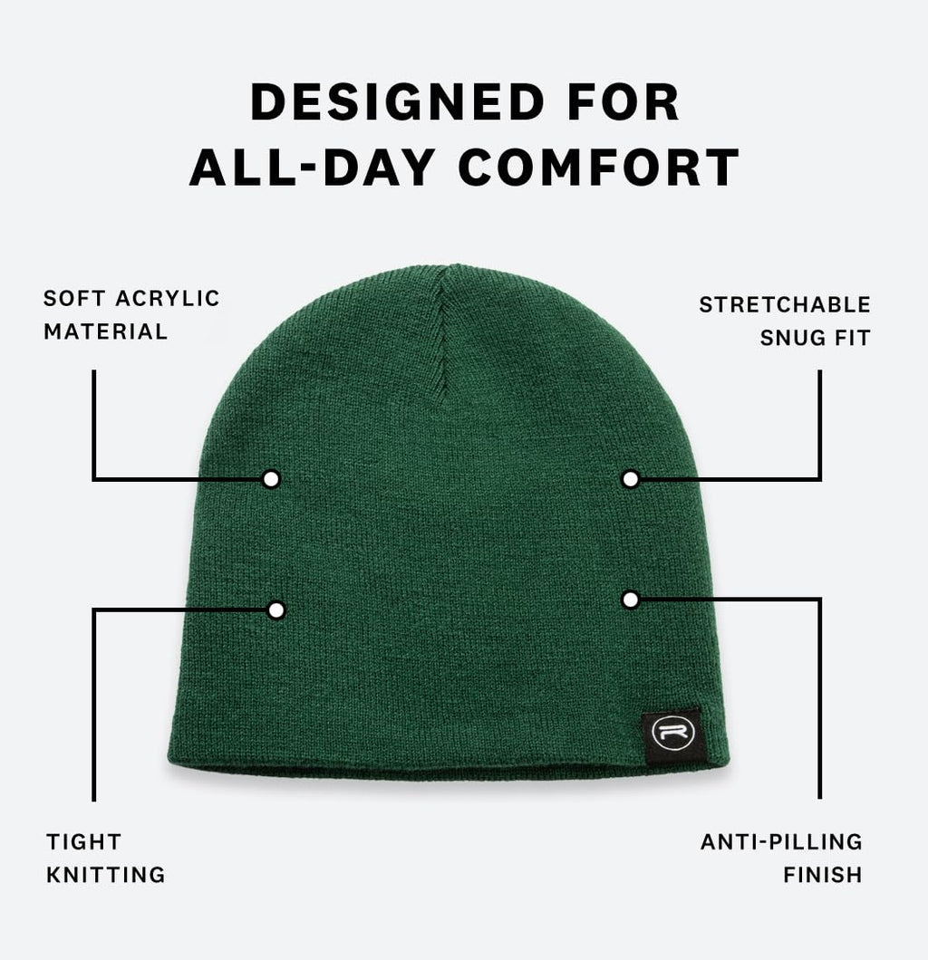 Original Beanie Cap - Soft Knit Beanie Hat - Warm and Durable