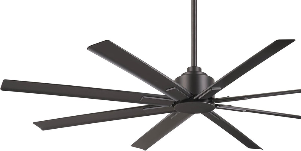 Minka Aire Xtreme H2O - 65-inch Ceiling Fan F896-65-SI, Smoked Iron, Reversible with Remote Control