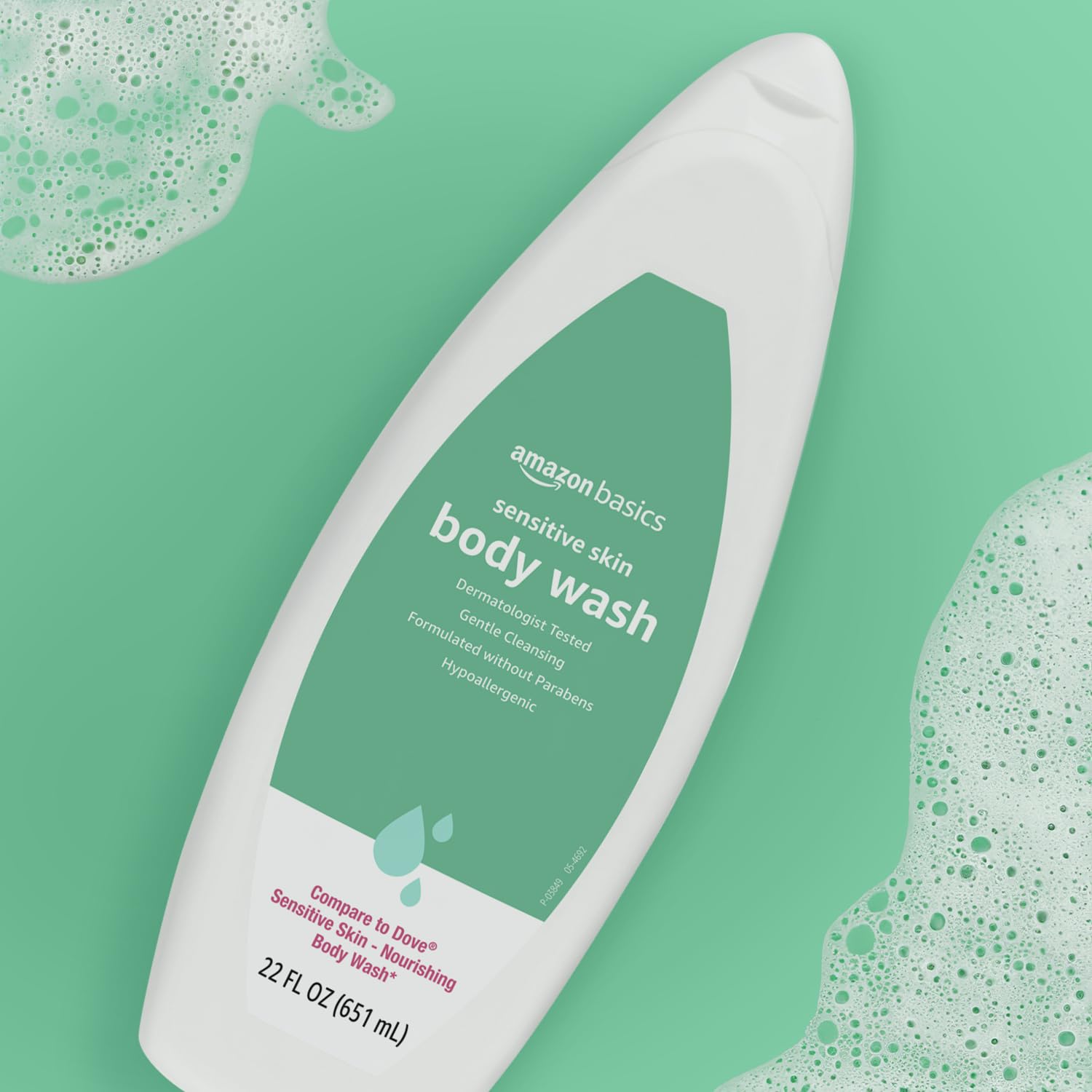 Amazon Basics Moisturizing Body Wash, Fresh Scent, Deep Moisture, Nourishing, Dermatologist Tested, 22 fl oz (1-Pack)