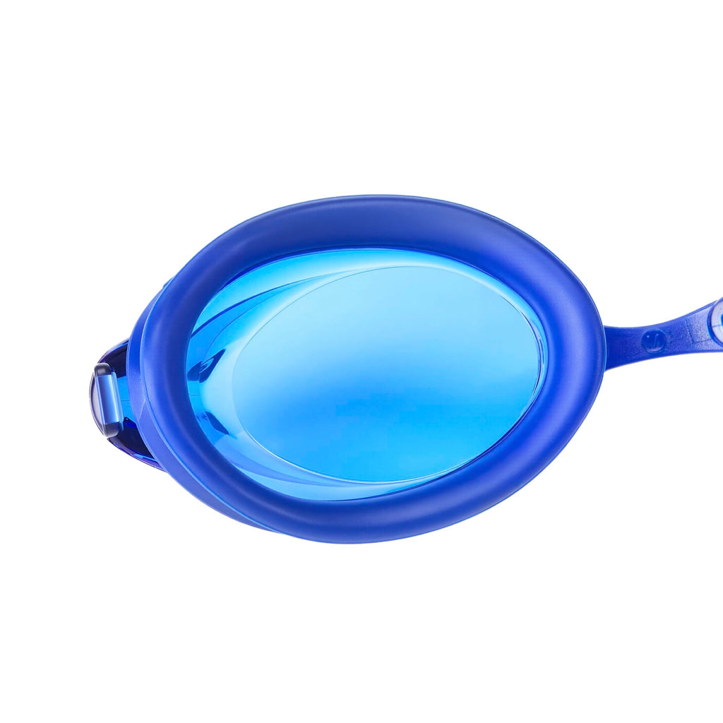 Amazon Basics Unisex Swim Goggles for Adults, Anti-Fog, Unisex, Wide View, 4 Interchangeable Nosepieces
