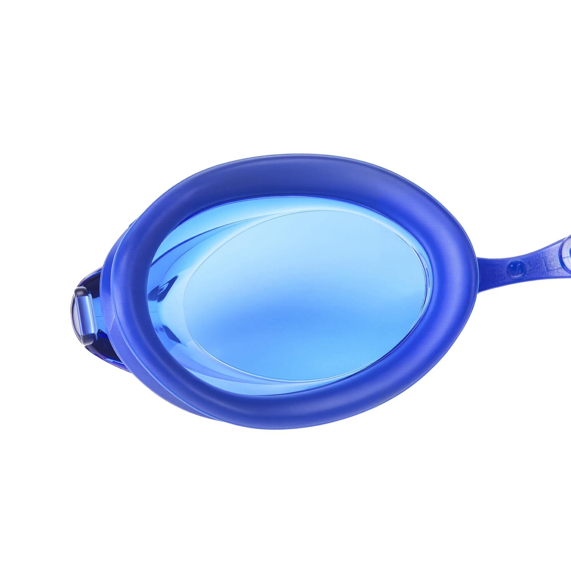 Amazon Basics Unisex Swim Goggles for Adults, Anti-Fog, Unisex, Wide View, 4 Interchangeable Nosepieces