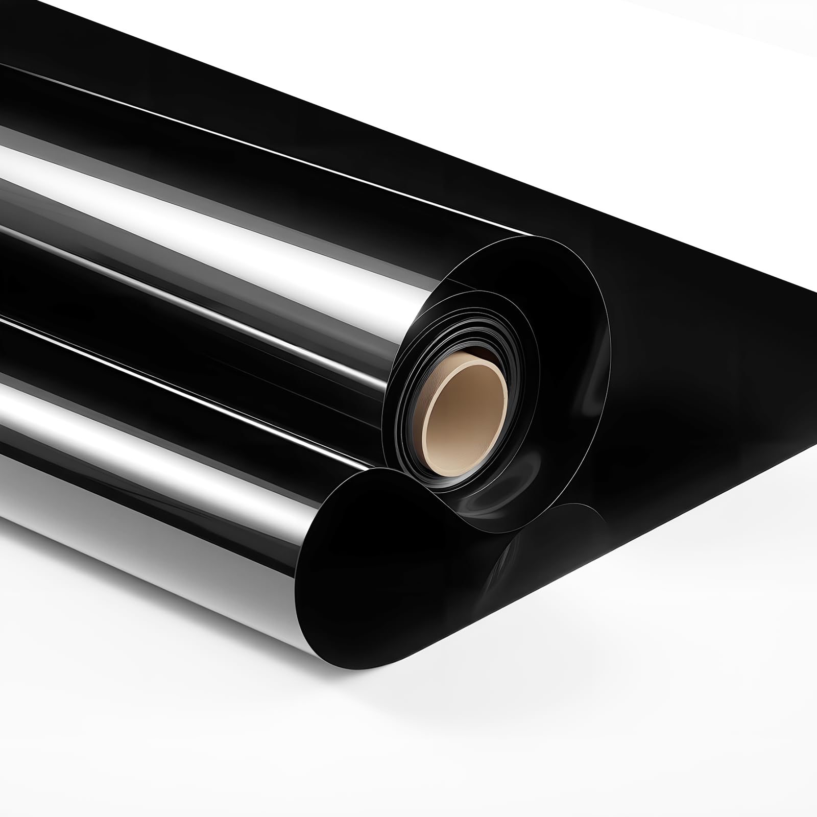 Window Tint Car 1% VLT, 20" x15' Ceramic Window Roll for Privacy Sun & Glare Protection UV Heat Blocking, Scratch Resistant 5-Layer