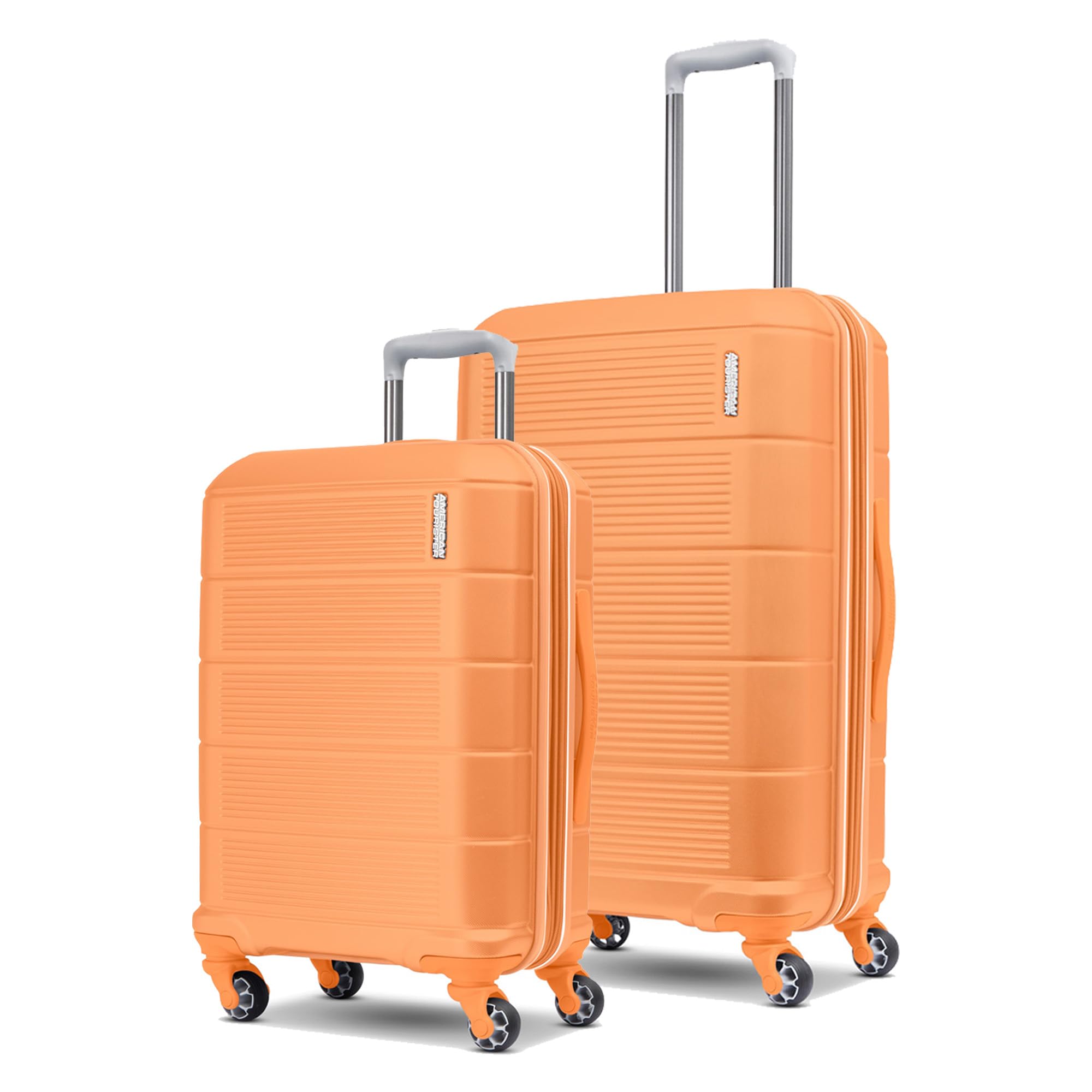 American Tourister Stratum 2.0 Expandable Hardside Luggage with Spinner Wheels, 2-Piece Set 20/28, Blue