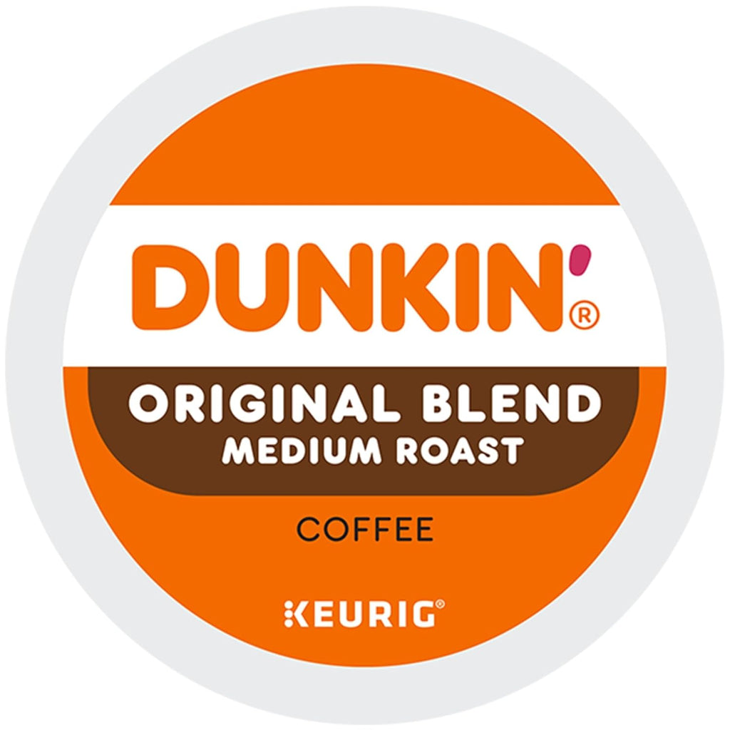 Dunkin' Donuts Single-Serve Coffee K-Cup® Pods, Original Blend, Medium Roast, Carton Of 64 Pods