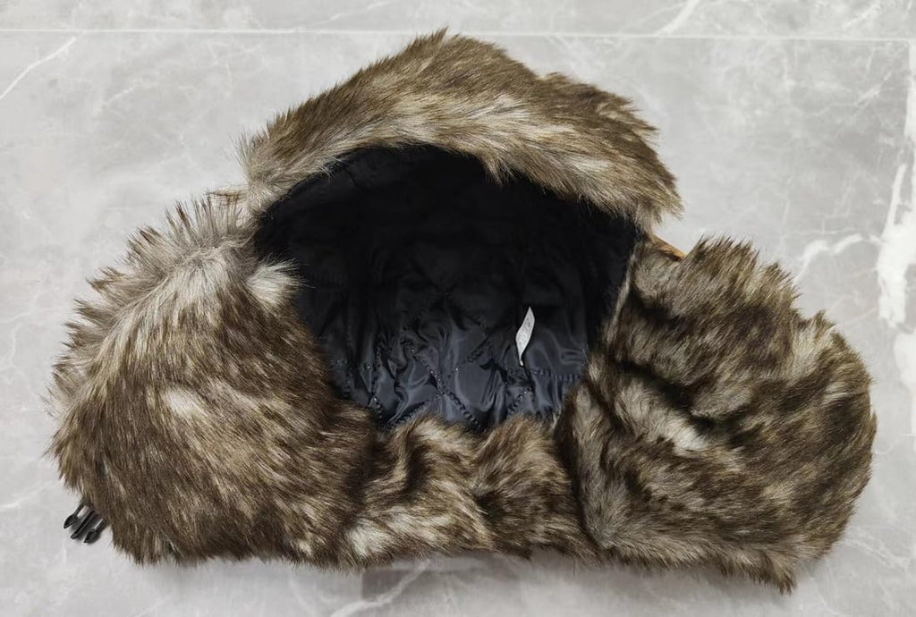 ASWER Trapper Warm Russian Trooper Hat Winter Skiing Cap Women Men Windproof