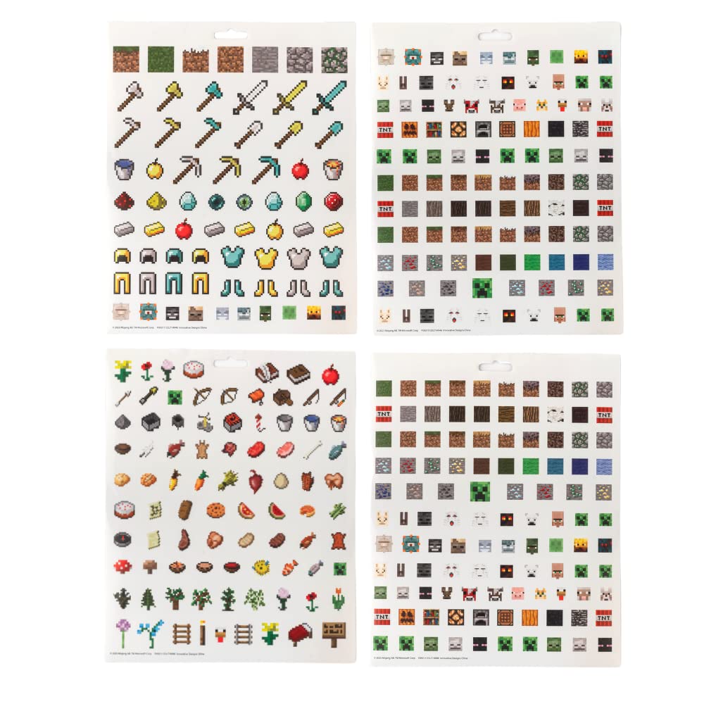 Gabby's Dollhouse Sticker Book Set, 12 Sheets with 1000+ Puffy Stickers Gabby, Mericat, Cakey, Pandy Paws