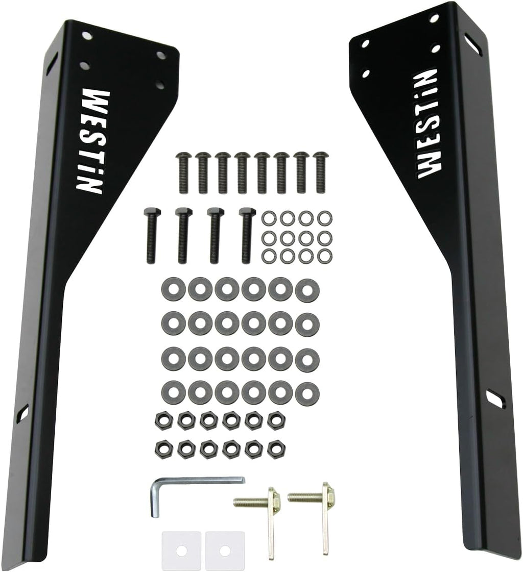Westin 57-8005 HD Headache Rack fits 2008-2026 F-250 F-350 2008-2024 F-450 F-550HD F-600 Black Steel
