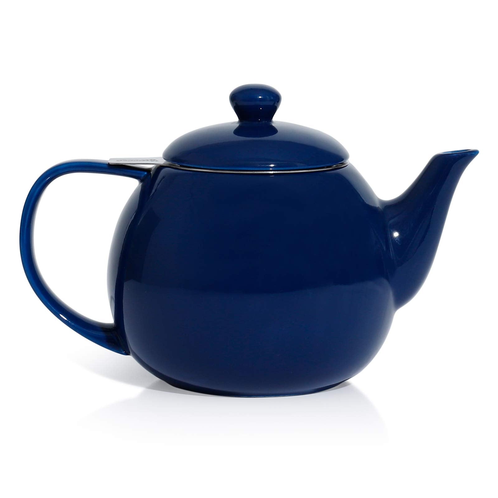 Sweese Porcelain Teapot 27 oz with Infuser for Loose Leaf Tea, Bluish Grey