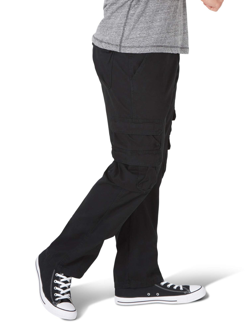 Wrangler Authentics Men's Premium Relaxed Fit Straight Leg Cargo Pant (Bennard)