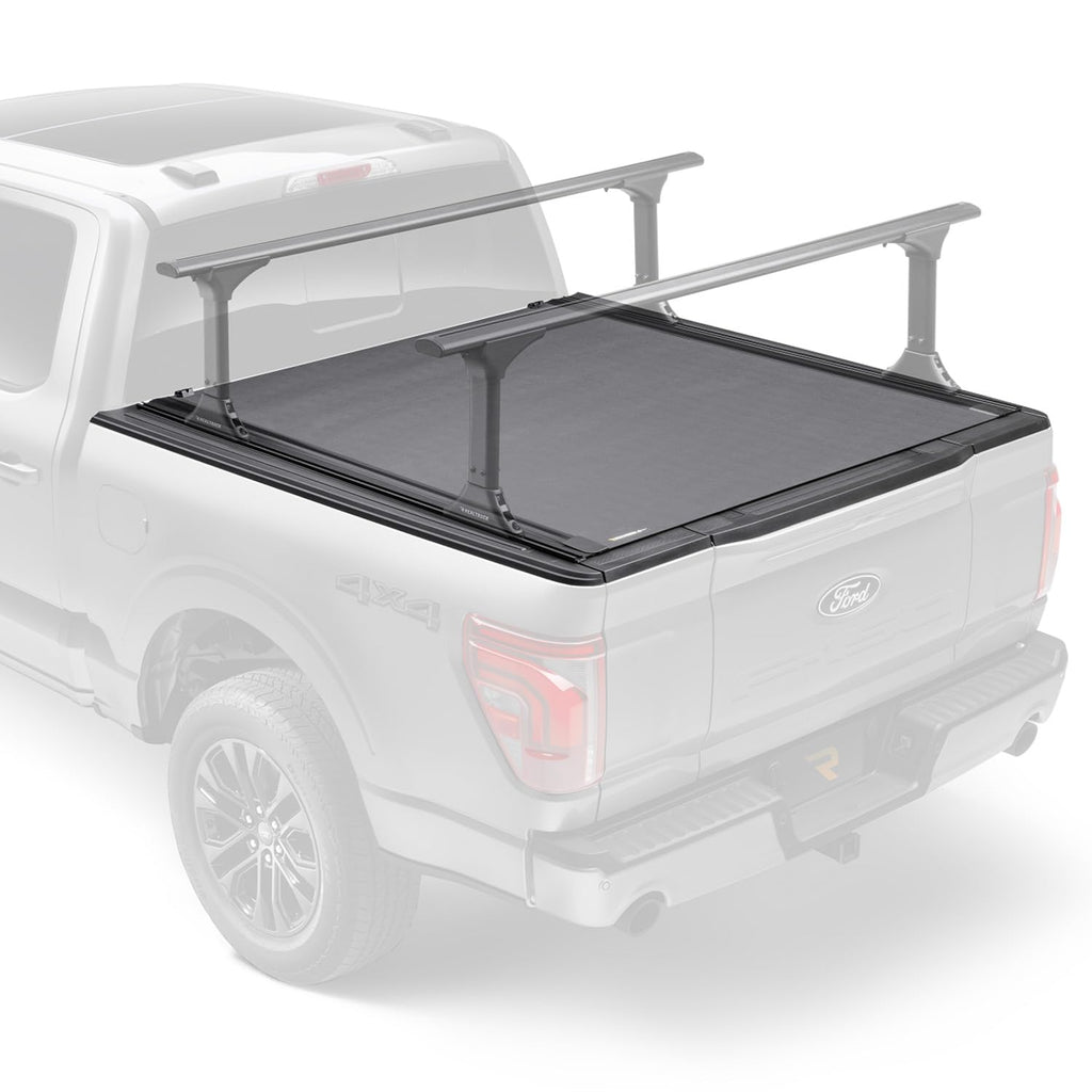 RealTruck BAK BAKFlip F1 Hard Folding Truck Bed Tonneau Cover | 772133 | Fits 2020-2026 Chevy/GMC Silverado/Sierra 2500/3500HD 6' 10" Bed (82.2")