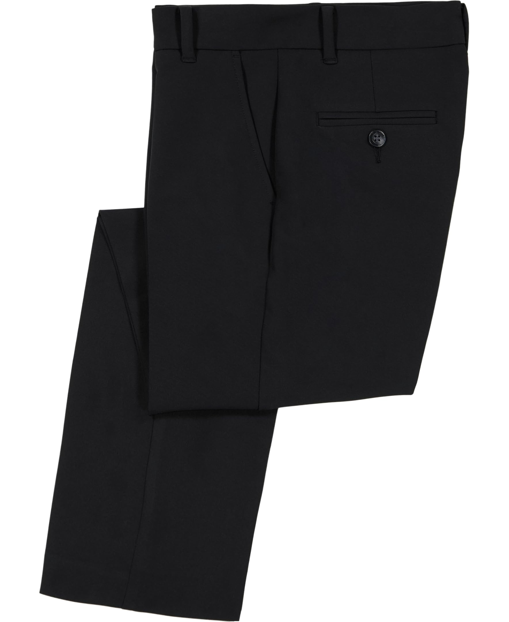 Tommy Hilfiger Boys' Th Flex Stretch Performance Dress Pant, Straight Leg Fit, Zip Fly & Belt Loops, Side & Back Pocket
