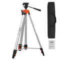 VEVOR Laser Level Tripod Stand, 5/8"-11 Thread Mount, 16.53-65.55 inch Height Adjustment Heavy Duty Survey Tripod for Construction Laser Level Scanner, Retractable Legs Non-Skid Feet Professional