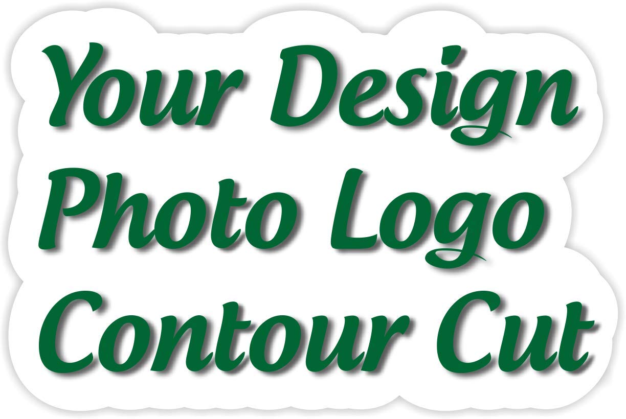 1.5 Inches Custom Sticker Personalized Labels Waterproof Dishwasher Safe Made USA, Custom Labels Business or Image Personalize Your Business Stickers