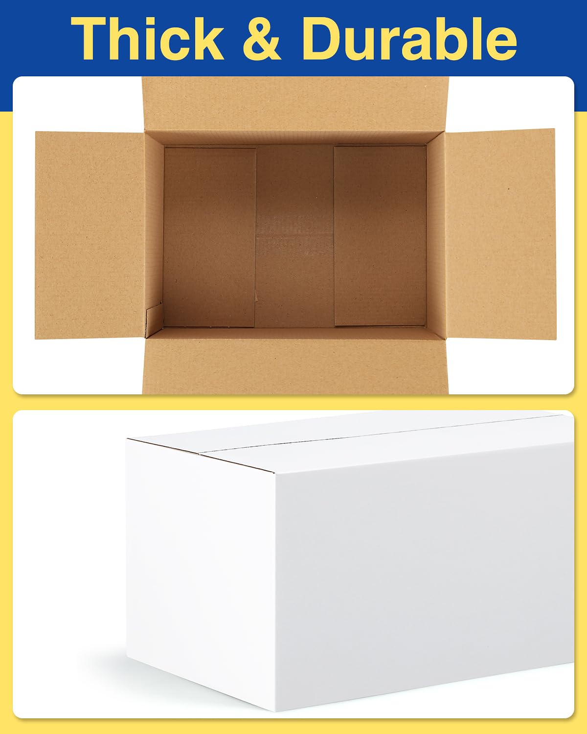 40-Pack-Small-Shipping-Boxes-6x4x4, Corrugated-Cardboard-Boxes-for-Packaging-Small-Business, Brown-Boxes-Mailers