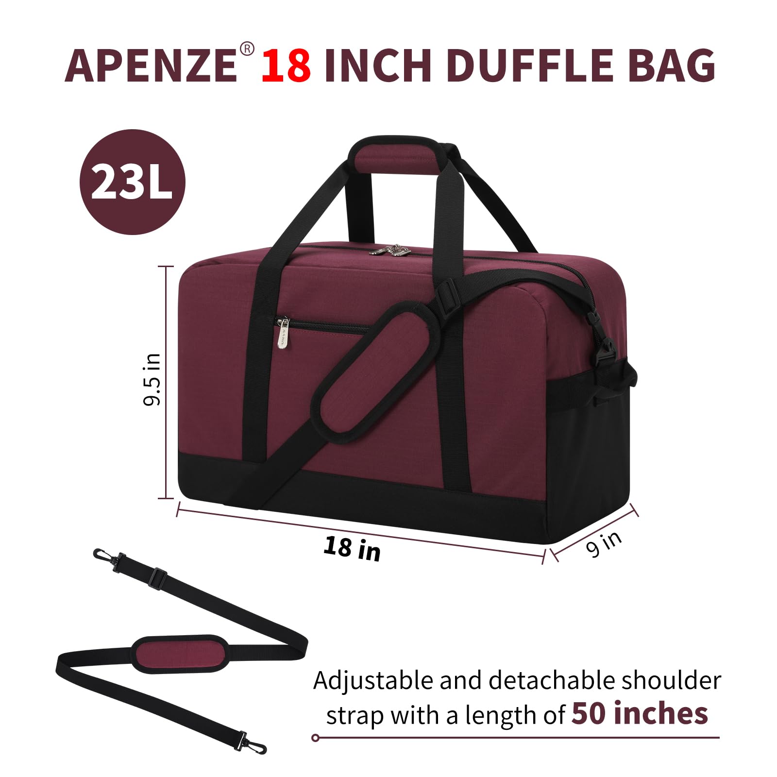 Apenze Small Gym Bag Carry On Bag - 12 in Mini Duffle Bag Lightweight for Overnight Travel(Camouflage)