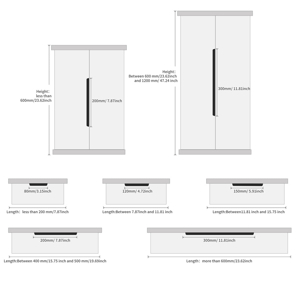 Satanga Edge Finger Pulls for cabinets Kitchen Concealed Drawer Pull Aluminum Hidden Back Mount Door Handle for Home Pack of 5 Modern White 3 Inch Overall Length Easy Installation