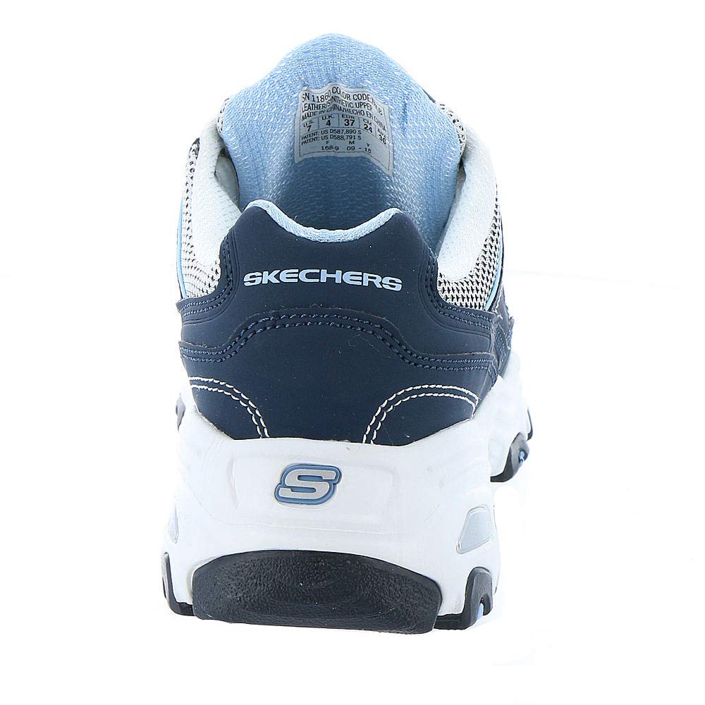 Skechers Women's D'lites Life Saver Memory Foam Lace-up Sneakers