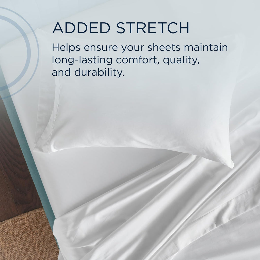 TEMPUR Classic Cotton Sheet Set Cool Gray - Twin