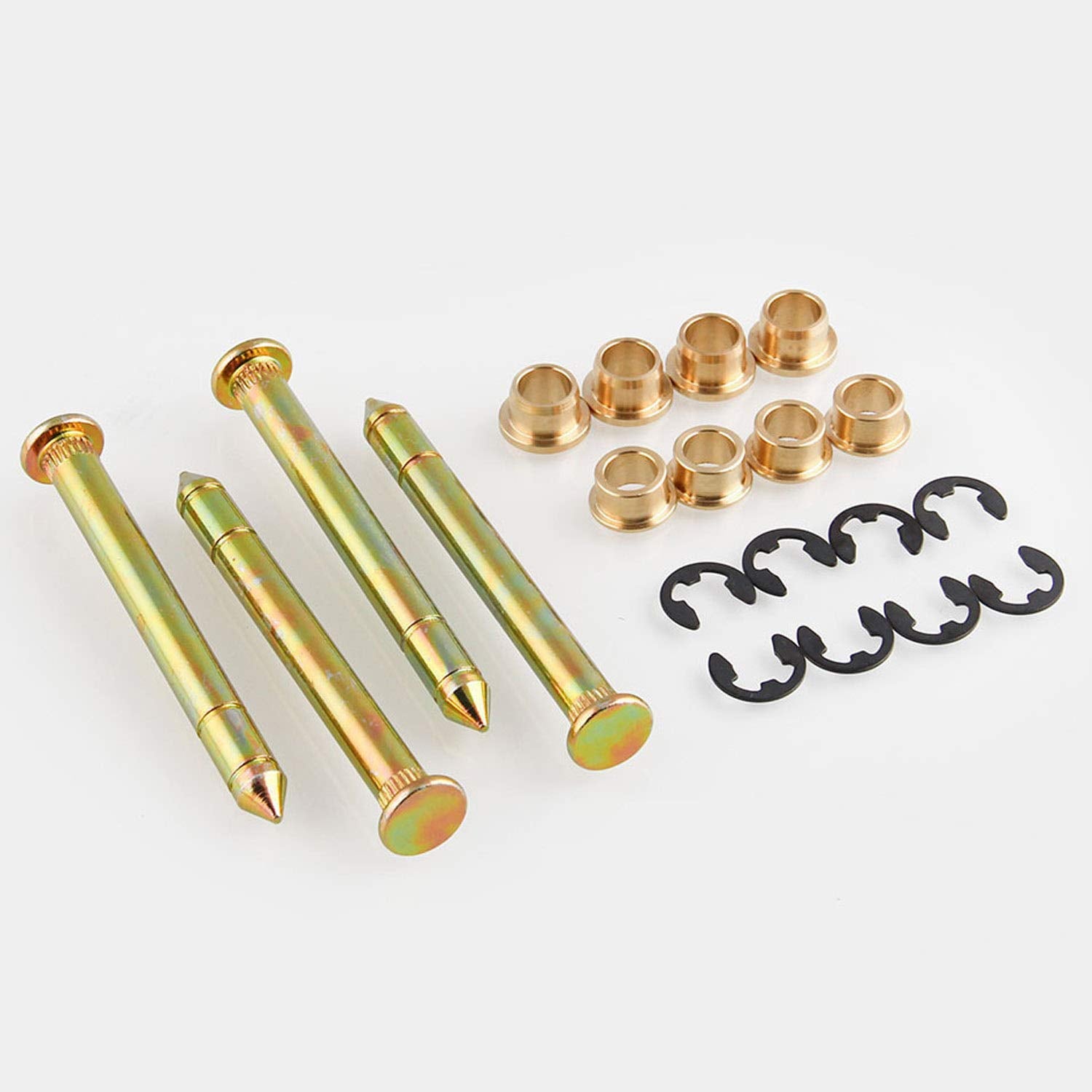 Door Hinge Pin and Bushing Kit Hinge with Pin LEDAUT Replacement for Ford F150-F350 Bronco SUV