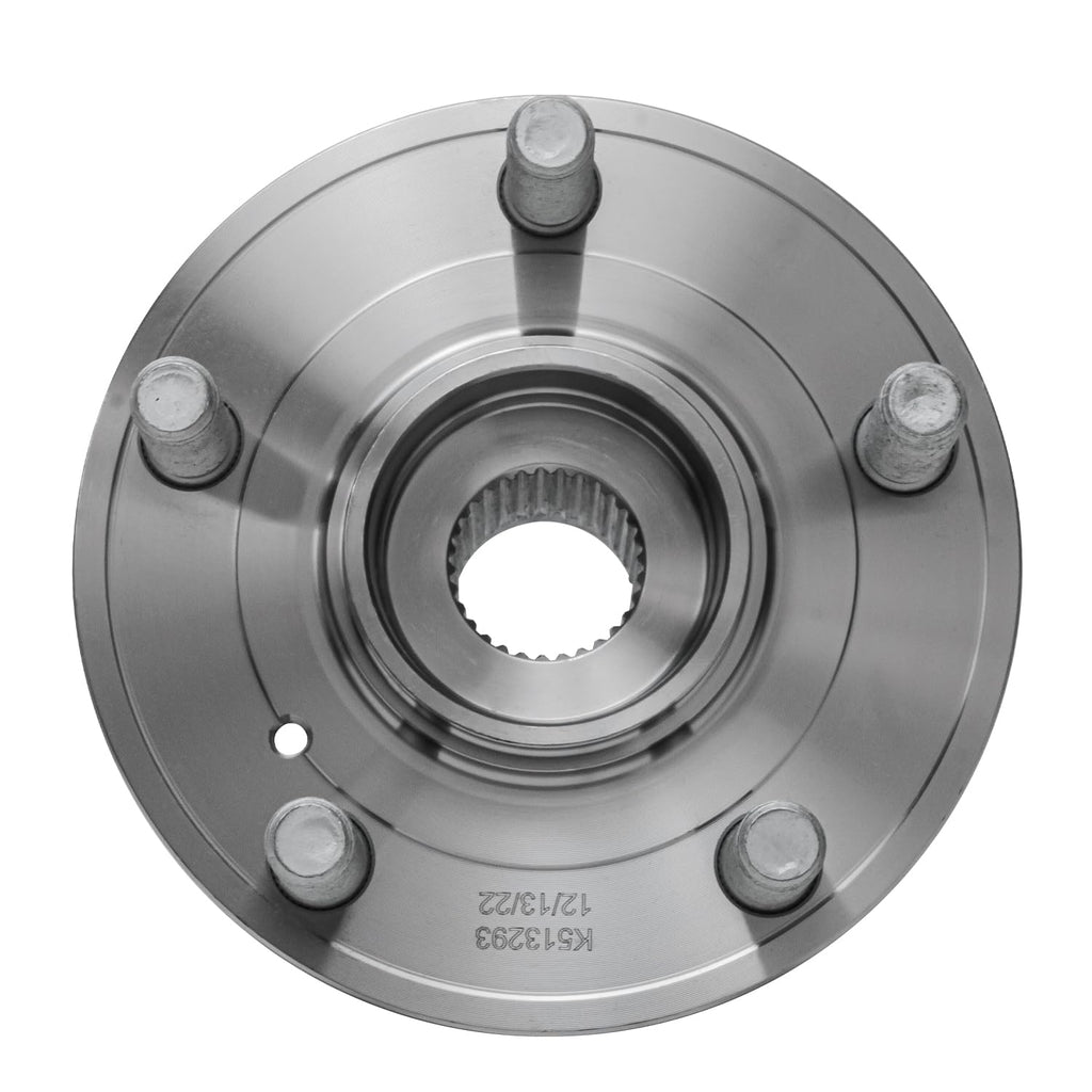 Detroit Axle - 4WD Front Wheel Bearing Hubs for Toyota 4Runner FJ Cruiser Tacoma Lexus GX460 GX470, Replacement Wheel Bearings and Hub Assembly Set, Pair Hubs