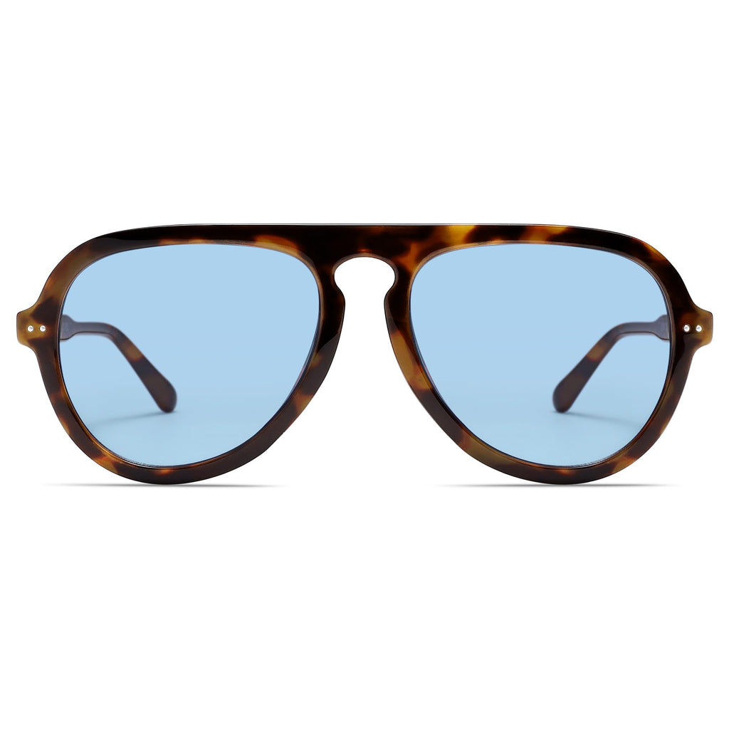 SOJOS Retro Aviator Sunglasses Womens Mens Vintage Plastic Frame Shades Lentes De Sol Para Mujer SJ2255