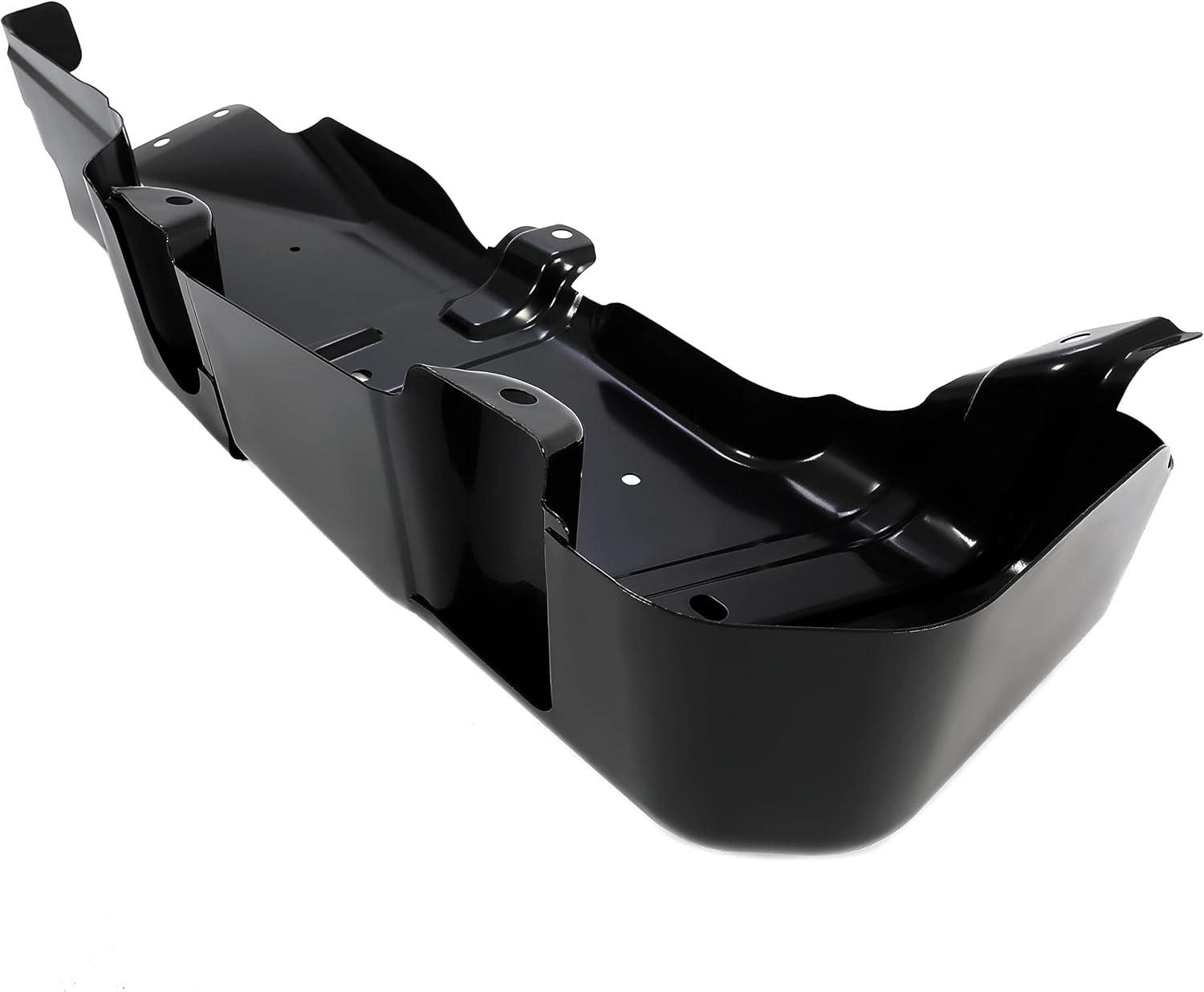 HECASA Fuel Tank Skid Plate Compatible with 2007-2018 Jeep Wrangler JK Black Replacement for 52059743AJ (NN1429)