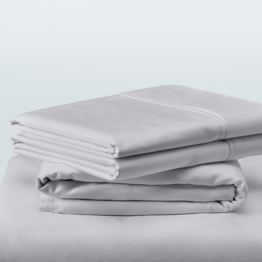 TEMPUR Classic Cotton Sheet Set Cool Gray - Twin