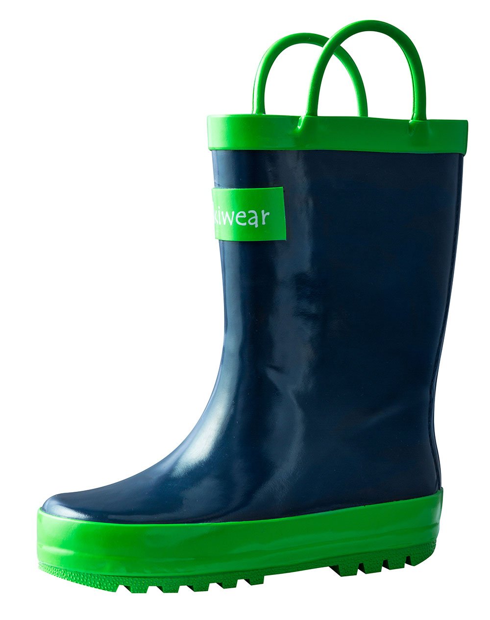 OAKI Toddler Rain Boots - Perfect Kids Rain Boots for Any Weather - Durable Rubber Baby Rain Boots Keep Little Feet Dry, Lightweight Waterproof with Easy-on Handle