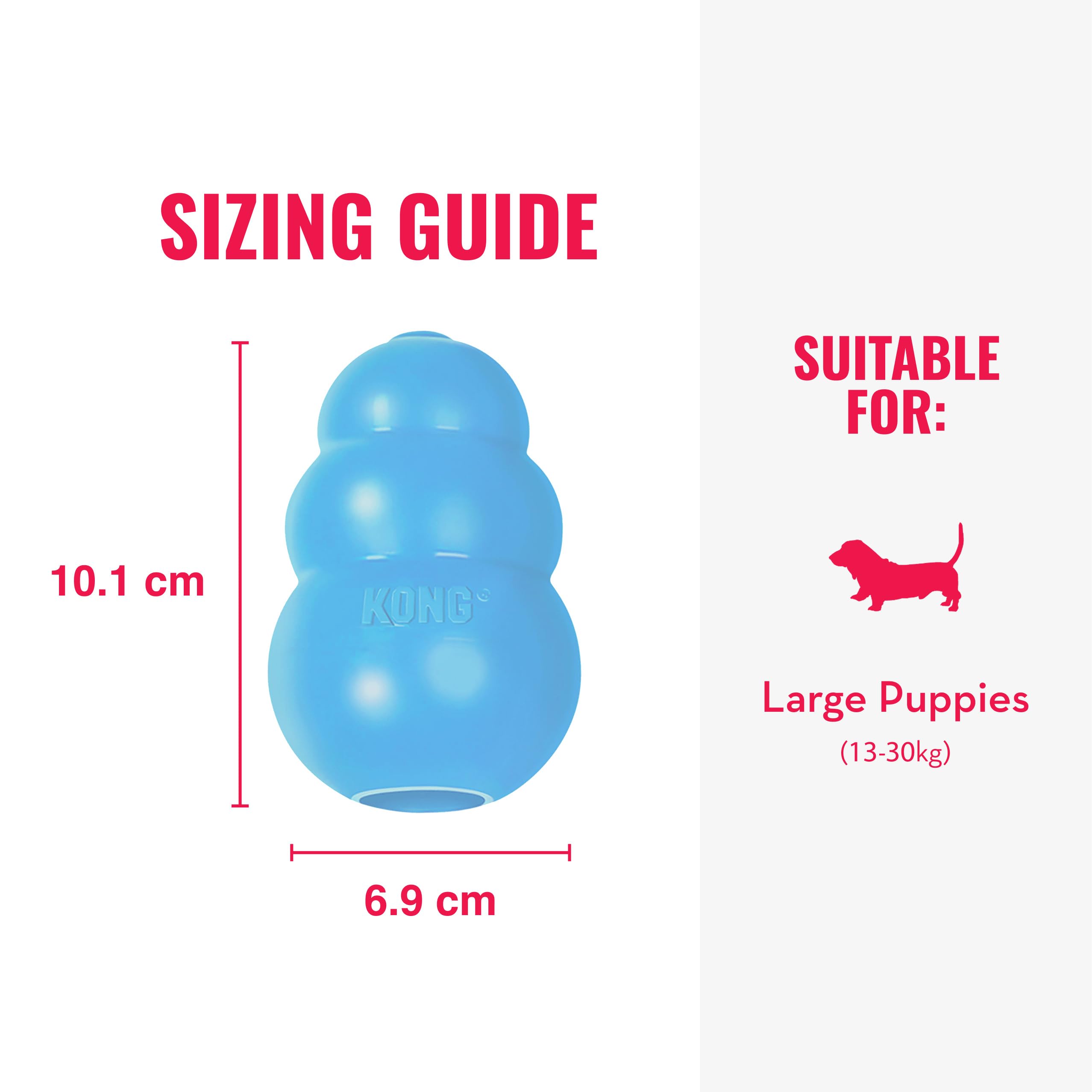 KONG Extreme Dog Toy - Fetch & Chew Toy - Treat-Filling Capabilities & Erratic Bounce for Extended Play Time Most Durable Natural Rubber Material - for Power Chewers - for Small Dogs
