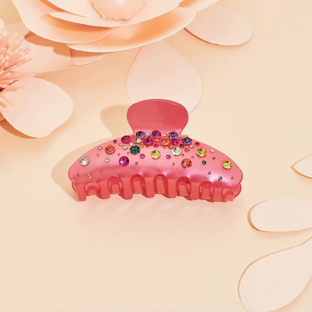 LILIE&WHITE Tortoise Claw Clips For Women - Strong Thick Hair Styling Accessories With Claws For Styling 1PC