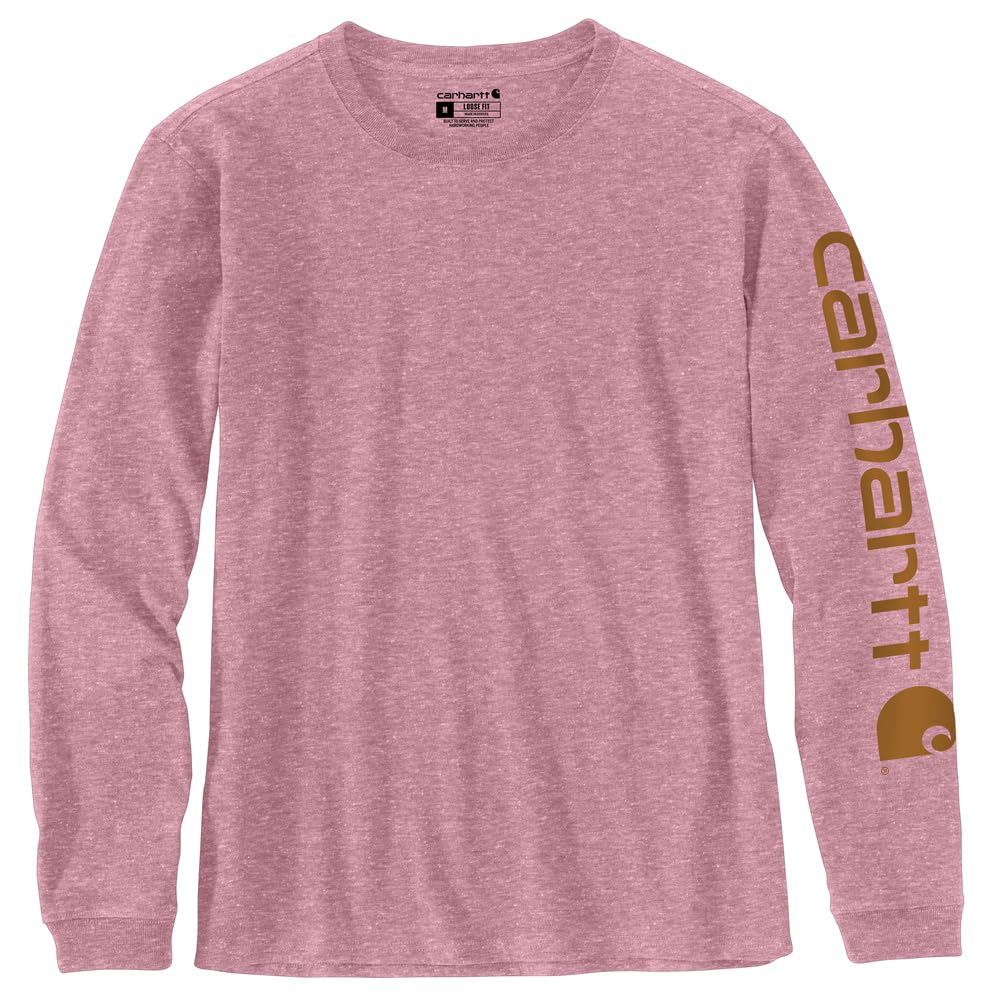 Carhartt Women's Dearborn Loose LS Logo T-Shirt