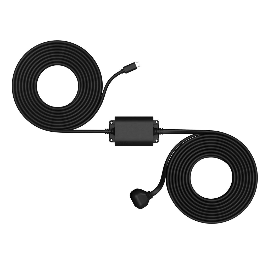 Indoor/Outdoor Barrel Plug Power Adapter for Stick Up Cam Plug-In - Black