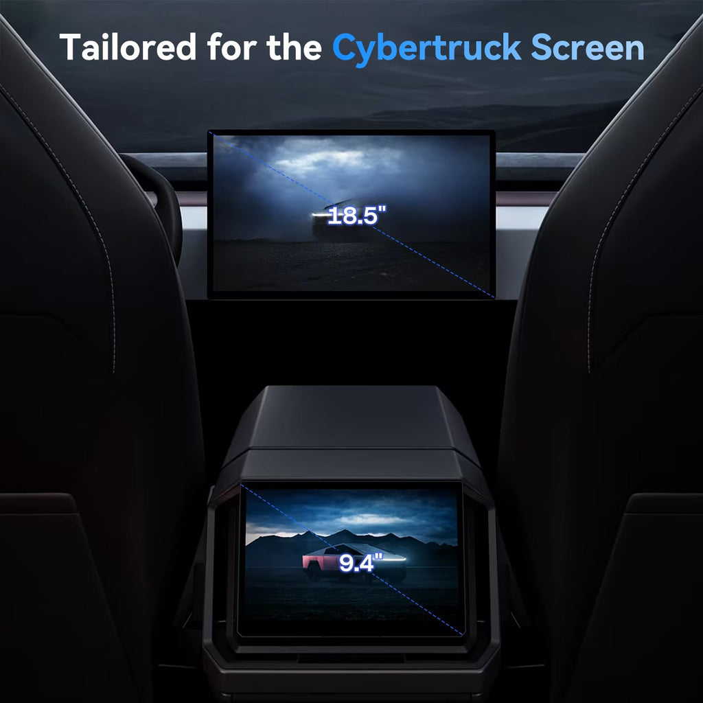 8" Rear Screen Protector for Tesla Model Y Juniper/Model 3 Highland, [HD & No-edge Gaps & 9H] Tempered Glass Screen Protector with Alignment Frame for Tesla Model 3/Y Accessories, Glossy