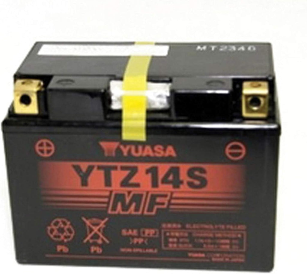 Yuasa YUAM72Z14 YTZ14S Factory Activated YTZ High Performance AGM Battery