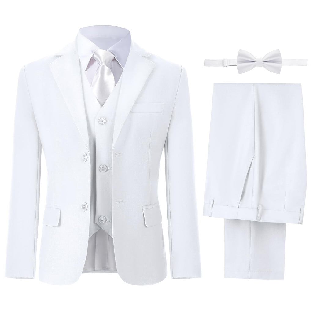 Boys' Suits Formal Tuxedo Slim Fit Boys Suit Set for Wedding Outfit Teen Boy Dress Clothes