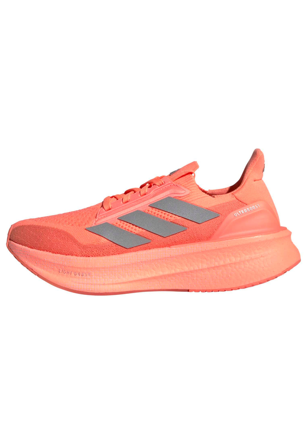 adidas Womens Ultraboost Ultra Boost 5X Running Sneakers Shoes - Grey, Silver